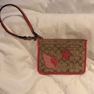 Coach Beach Themed Id Case